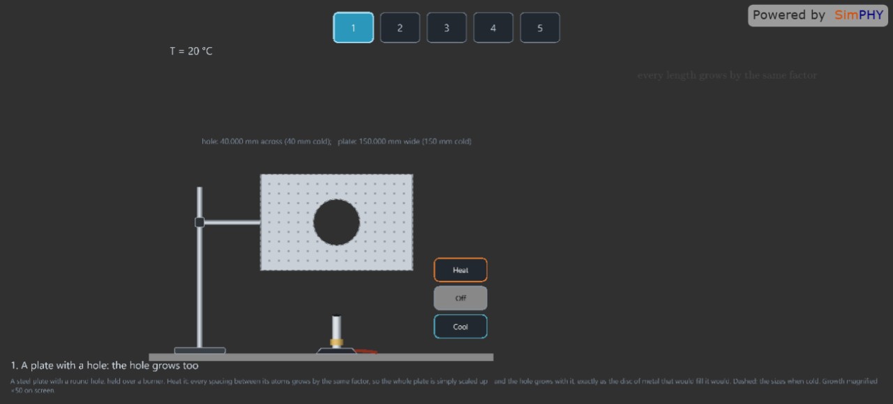 Thermal Expansion – Five Experiments