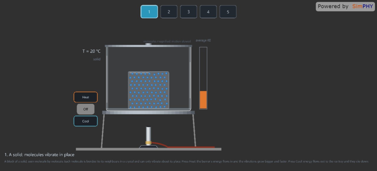 Thermal Energy and Molecular Motion