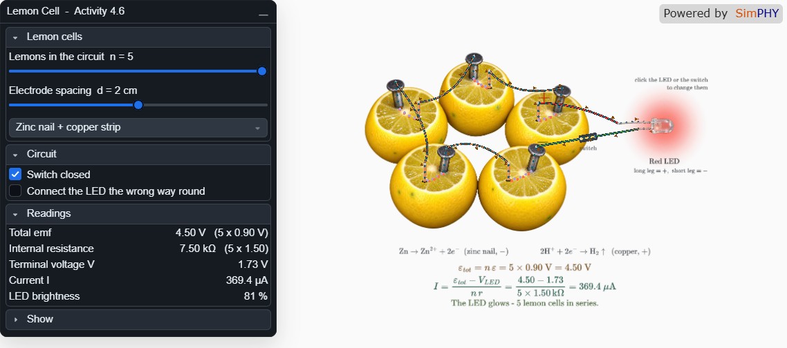 Lemon Cell Series with LED Illumination